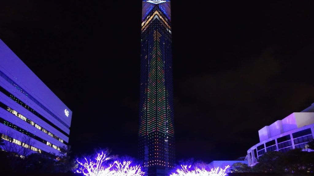 Fukuoka Tower Illumination 2018 - 福岡タワーイルミネーション