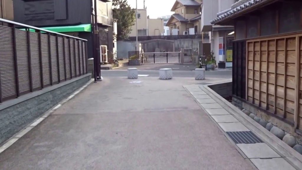 Japanese old streets. Midori-ku, Nagoya-city Arimatsu