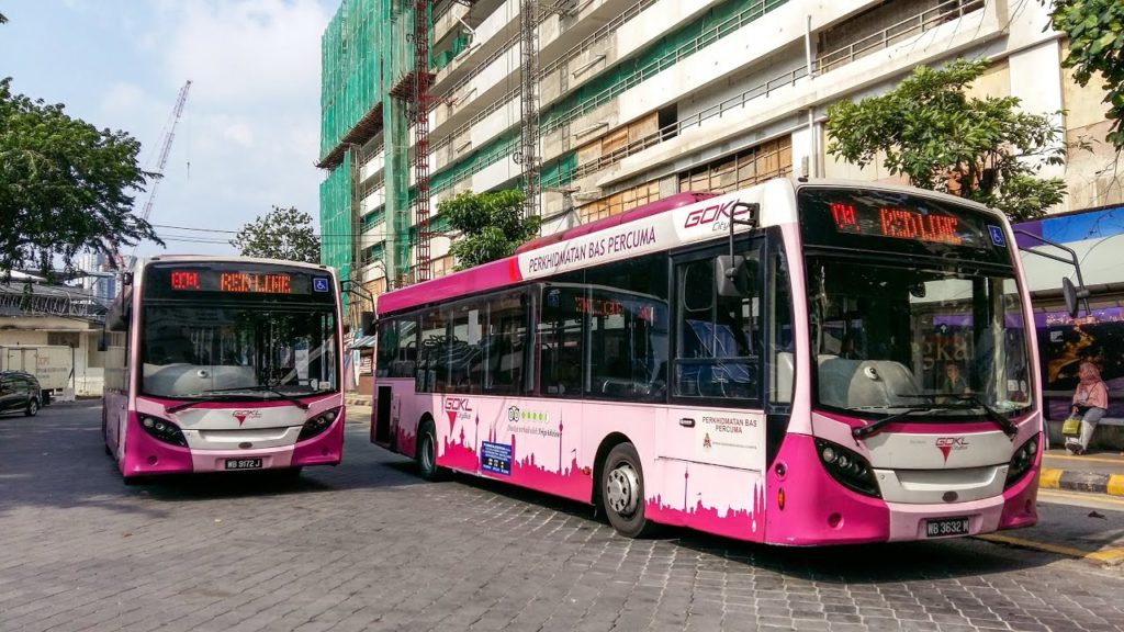 Kuala Lumpur Free Bus | Red Line | Dataran Merdeka