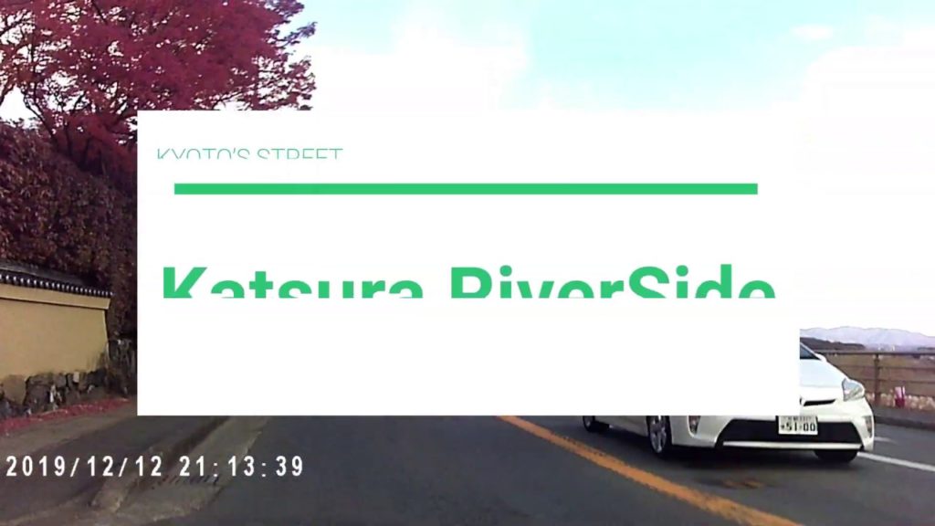 Katsura Riverside【KYOTO'S STREET】Travel,Sightseeing,KYOTO　桂川沿いをバイクで走る