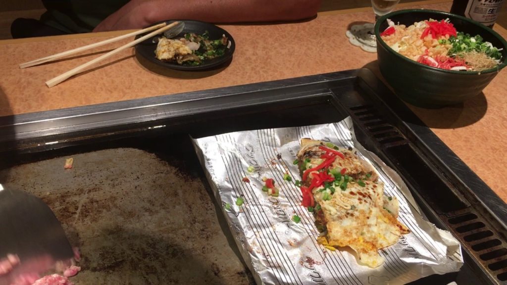 アキーラさんお薦め②浜松市（入野町）・お好み焼き！あっちっち！鉄板焼き堪能！Okonomiyaki shop in Hamamatsu city in Japan