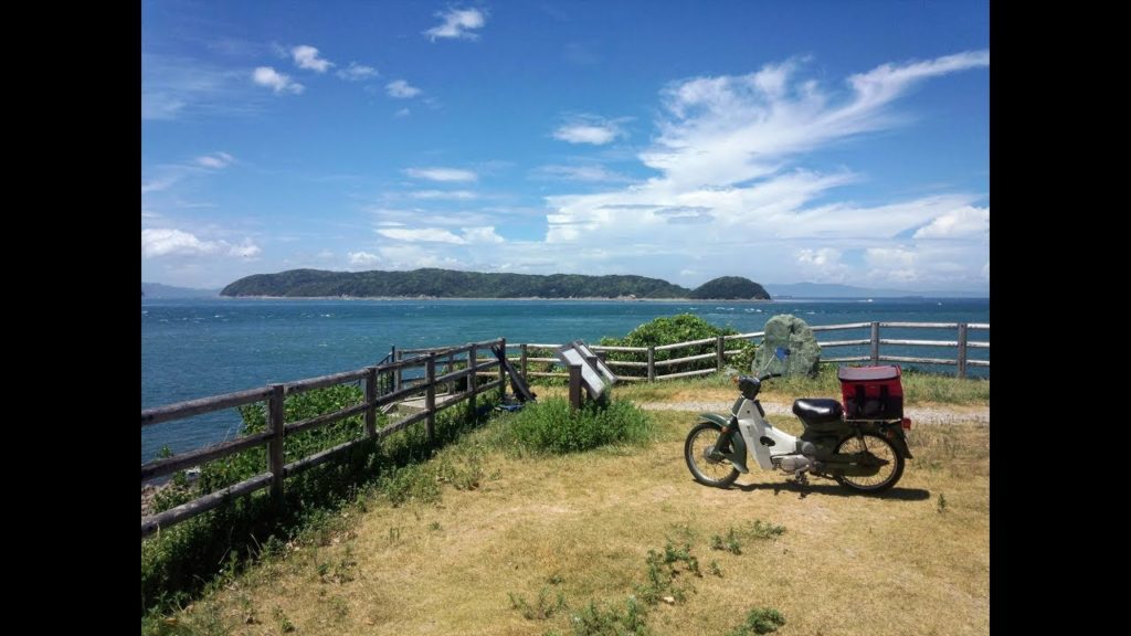 スーパーカブで和歌浦から岬町までポタリング　HONDA SuperCub Touring