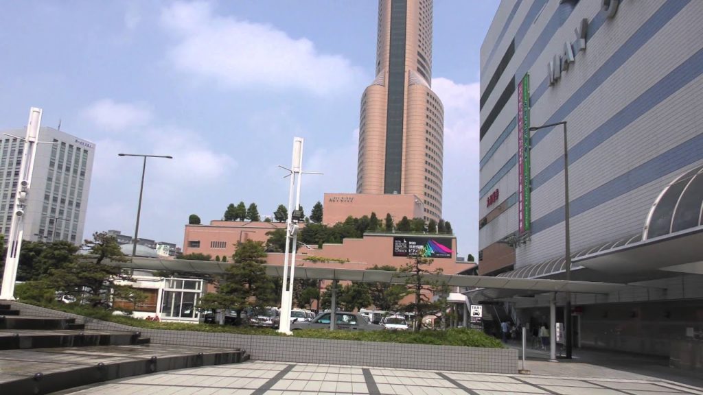 【４K】アキーラさん散策⑭静岡県・浜松市・市街地（浜松駅北口）Hamamatsu-city in Japan