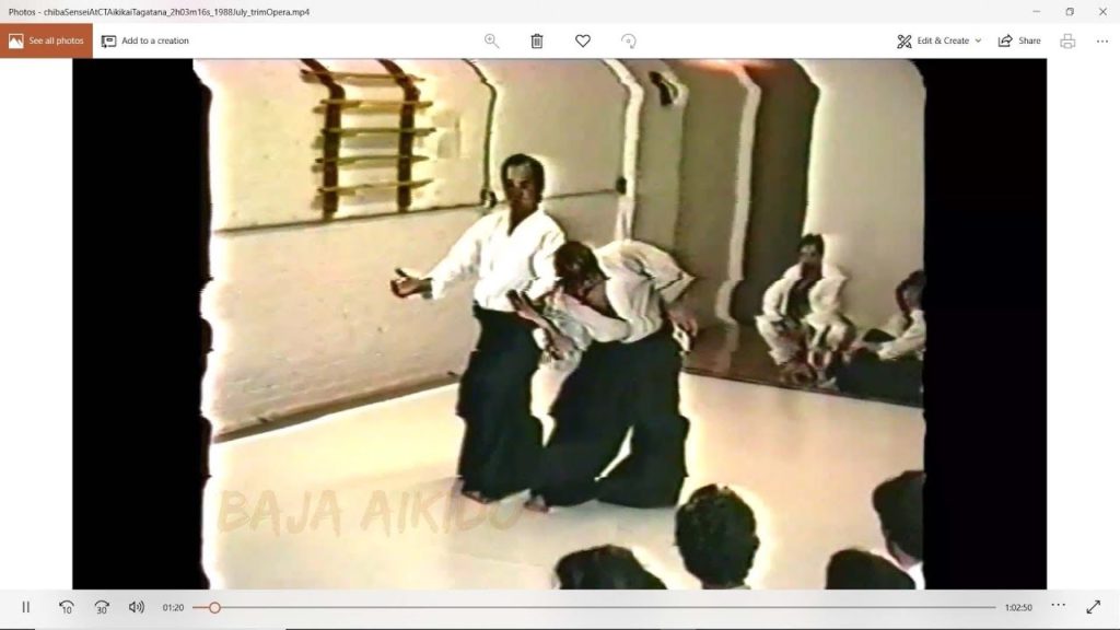 1988 - Chiba Sensei at Connecticut Aikikai in New Haven, Part 1 & 2