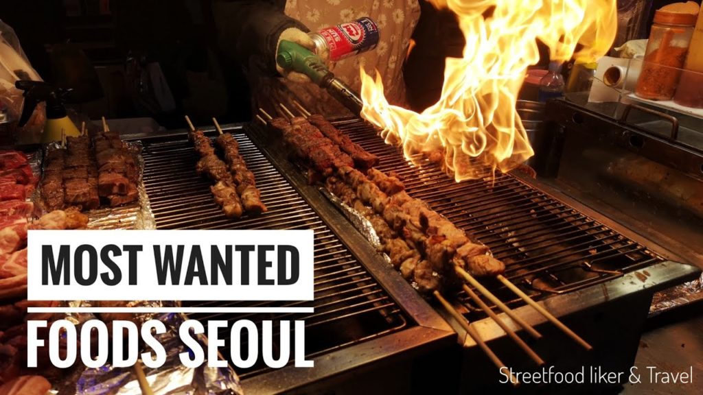 Top Korean Delicious Street food - Myeongdong Seoul