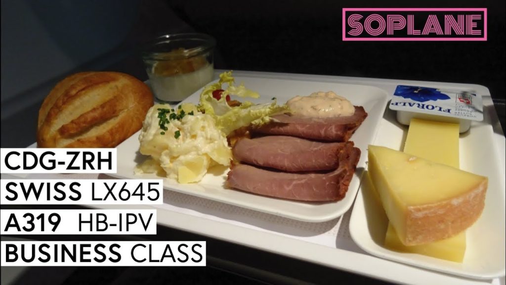 SWISS | Paris CDG - Zurich | Business Class | A319 | Trip Report | Full Flight