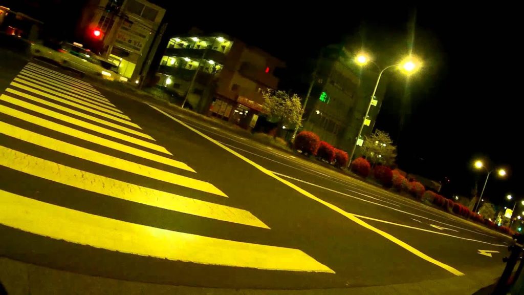 694. Nagamachi crossroad at night (Sendai, Japan)