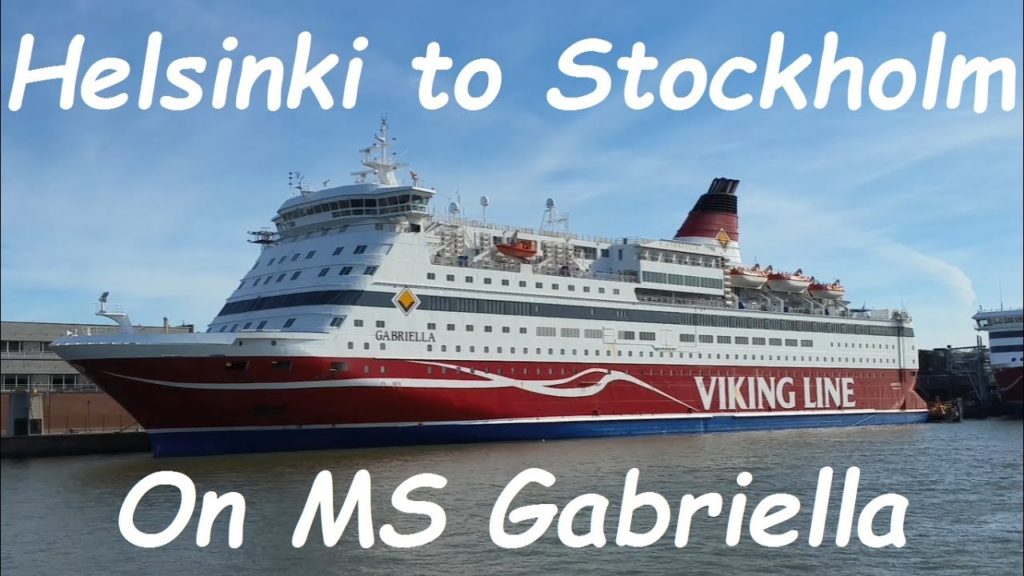 Helsinki to Stockholm ferry cruise on MS Gabriella