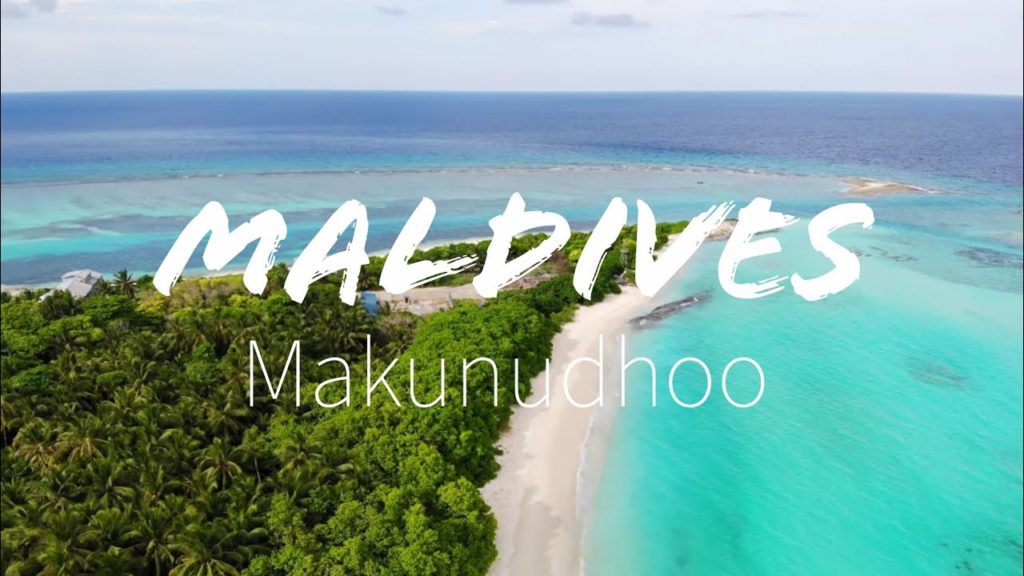 Maldives (Makunudhoo Island) Maamakunudhoo Atoll, 4K, DJI Mavic Air Drone, Backpacking