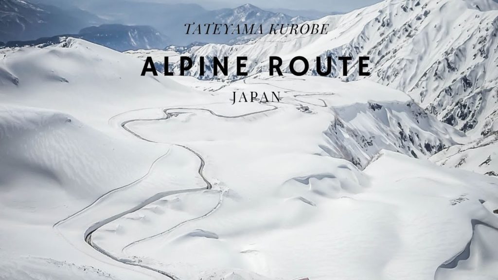 pemandangan indah tateyama kurobe alpine route japan - sony a6300 cinematic vlog