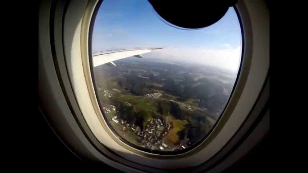 Nagoya-Tokyo flight timelapse