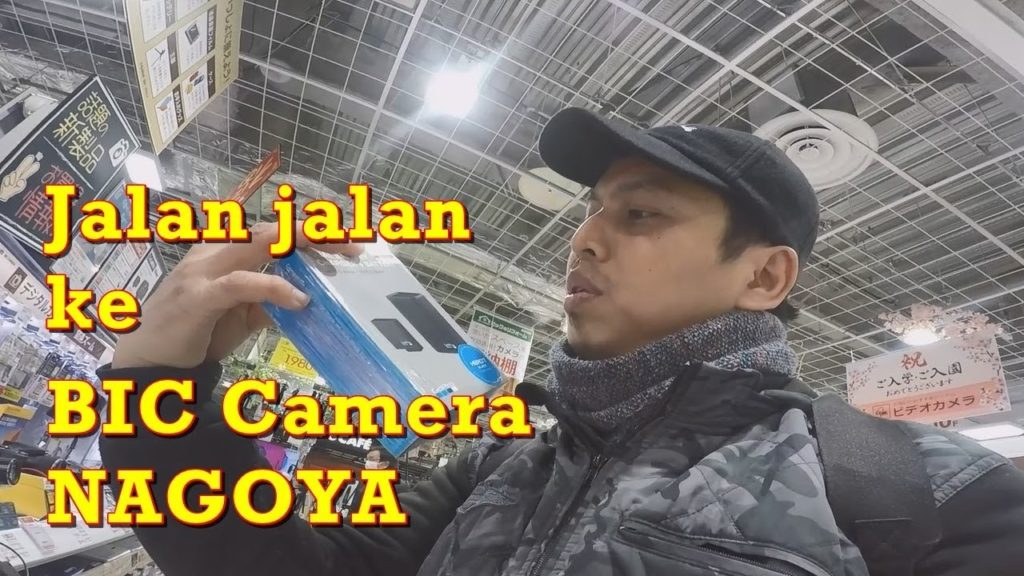 BIC Camera Nagoya. Tempat belanja canon camera, sony camera, gopro kamera dll di Jepang.