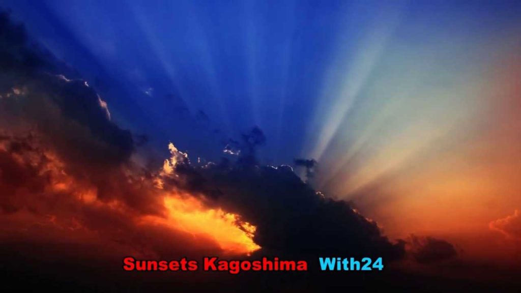 鹿児島の夕陽  Sunsets Kagoshima