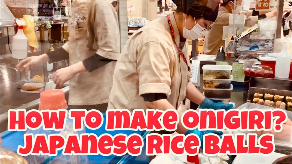 ONIGIRI: How to make Japanese rice balls? | Japan street food ONIGIRI: How to make Japanese rice balls? | Japan street food