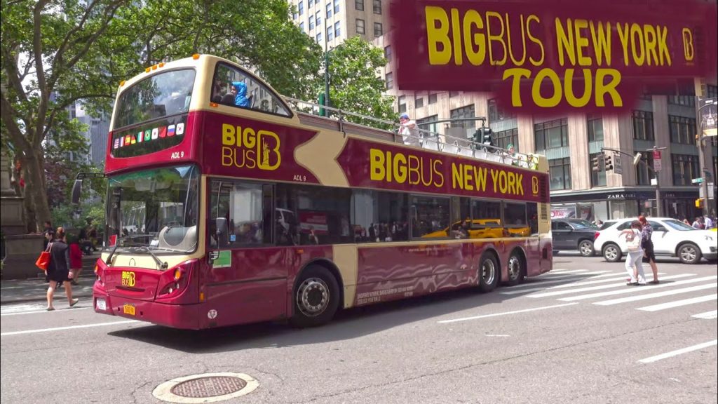 New York Big Bus Tour - Night & Day 4K