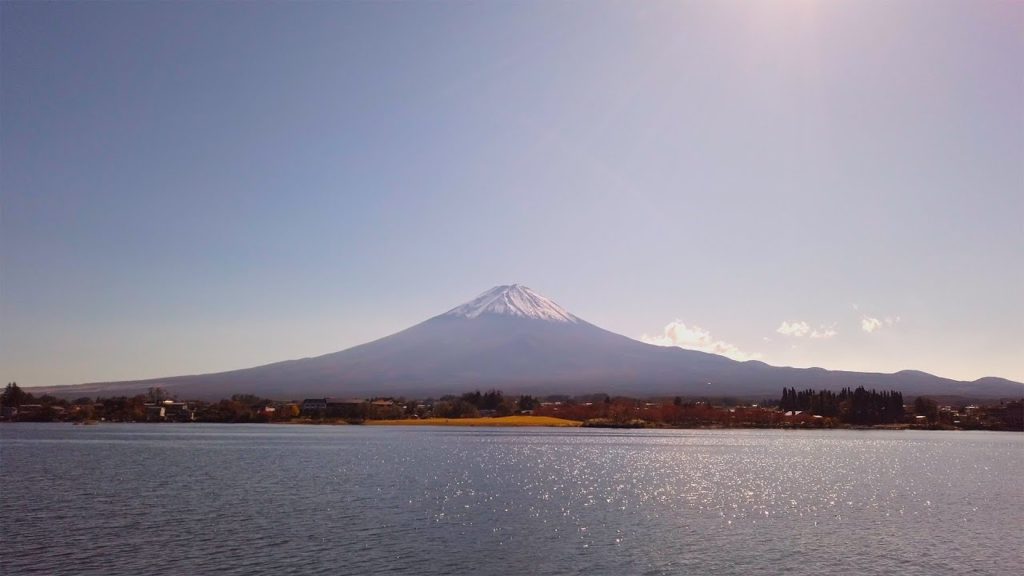 Mt Fuji 4k -Boat Ride on Lake Kawaguchi - Autumn 2019