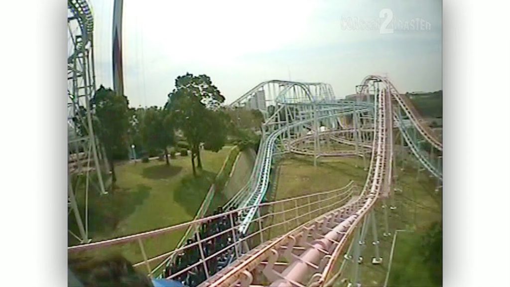 Milky Way Coaster POV - Mitsui Greenland / グリーンランド - Arao, Kumamoto, Japan
