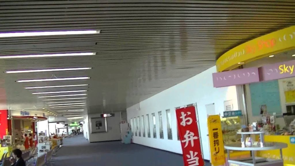 鹿児島 鹿児島空港 空港内の搭乗口付近の様子 Kagoshima  Kagoshima Airport  Situation near the door in an airport