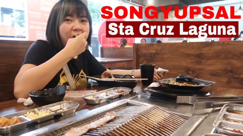 Sta Cruz Laguna "Samgyeopsal" (Mukbang Philippines) Korean BBQ buffet