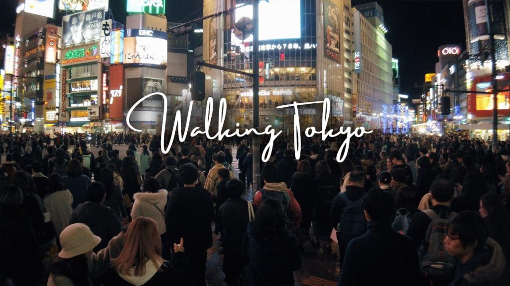 🚶🏻‍♂️4K Walking Tokyo - Shibuya Scramble Crossing, Center gai st., Shibuya PARCO, Koen dori st.