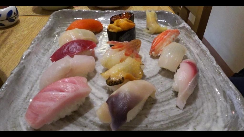 寿司｜札幌の二条市場にあるお寿司屋さんSUSHI.Nijo Market in Sapporo Hokkaido