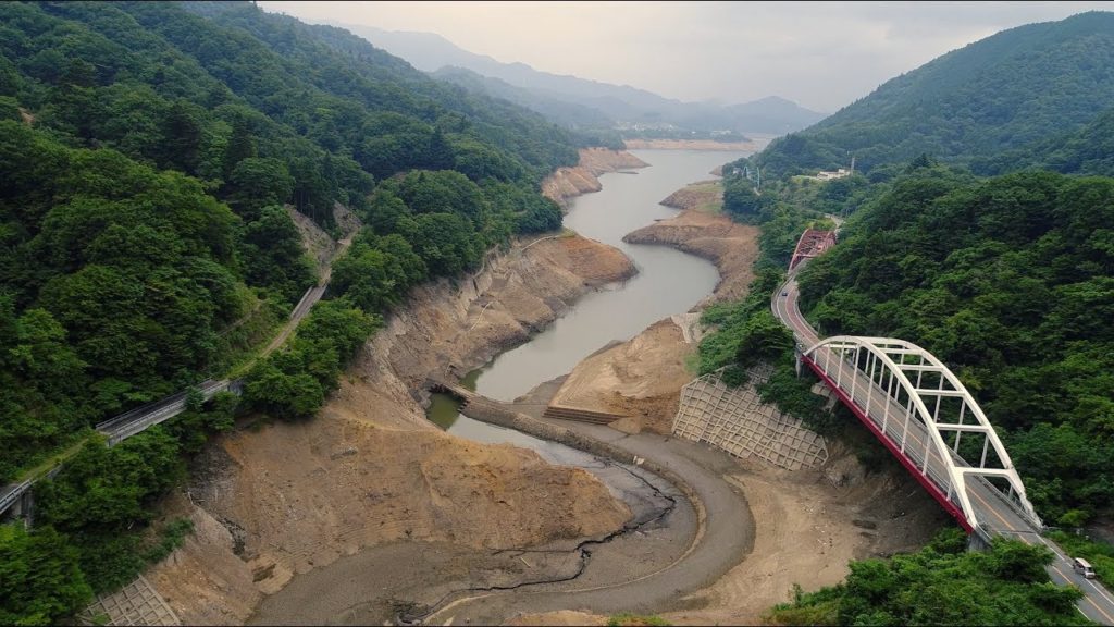 ALAS of Japan - Drought of Lake Miyagase［渇水の宮ヶ瀬湖4K空撮］
