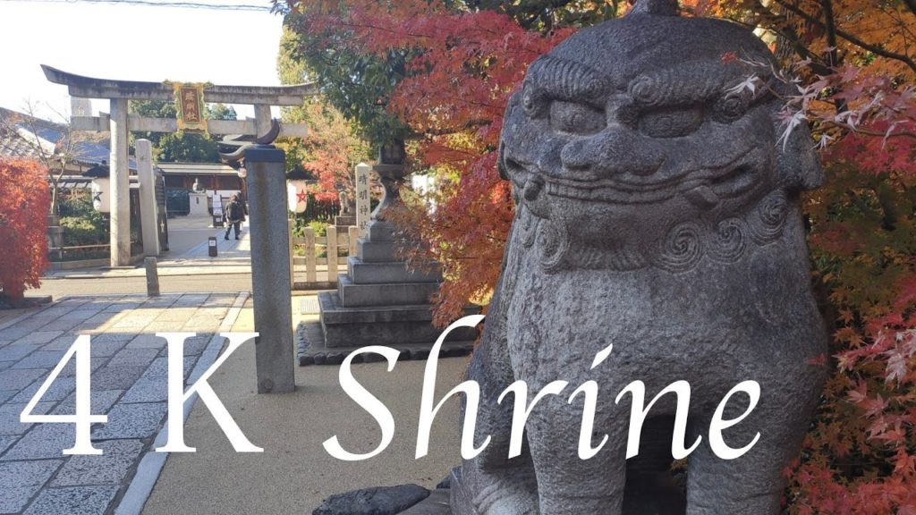 [4K] Shrine walk in Osaka,Japan