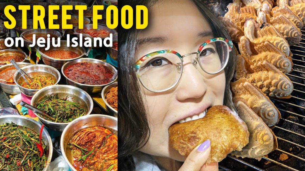 TRADITIONAL MARKET & STREET FOOD on Korean Island 🏝️ Jejudo Day 4