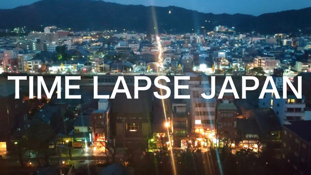 -4K-Time Lapse in Kyoto,Japan