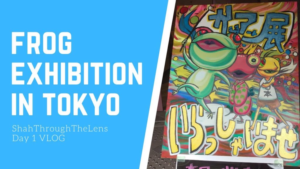 We Accidentally Entered A Frog Exhibition in Tokyo | Japan VLOG 1 We Accidentally Entered A Frog Exhibition in Tokyo | Japan VLOG 1