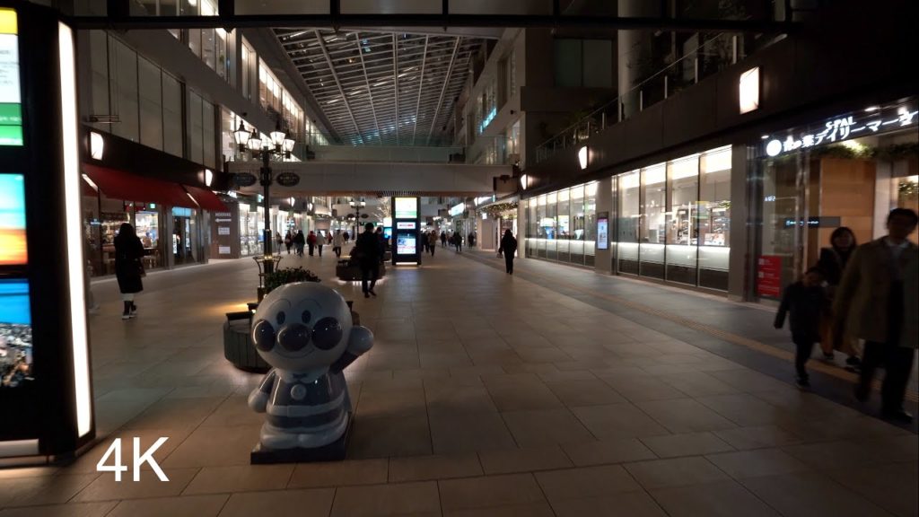 【4K】Walking in Sendai, Japan.