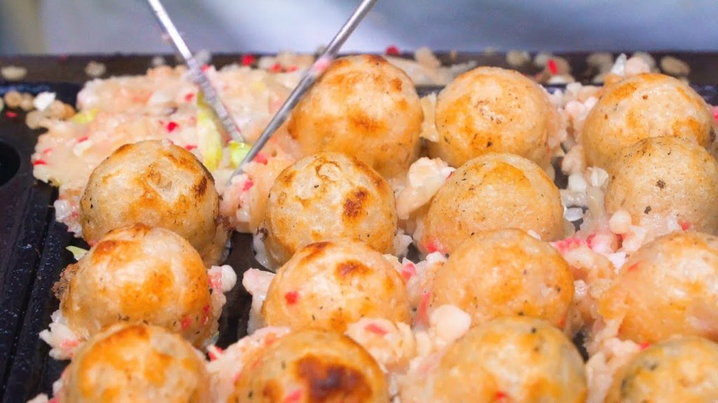 たこ焼き名店　京都岡崎　カリカリ焼き　蛸安　日本　職人芸　Japanese street food "Takoyaki" Kyoto Japan!