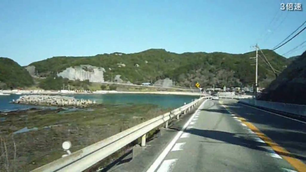 志原海岸～白浜町 (3倍速) R42 Nanki tour 7 of 7