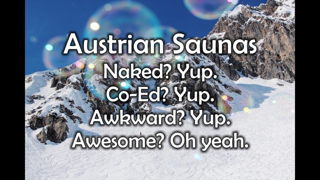 My visit to a naked co-ed sauna in Austria