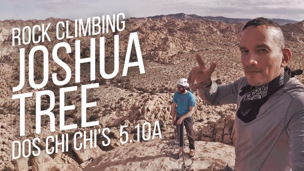 Rock Climbing fall in Joshua Tree – Dos Chi Chi's 5.10a Rock Climbing fall in Joshua Tree - Dos Chi Chi's 5.10a