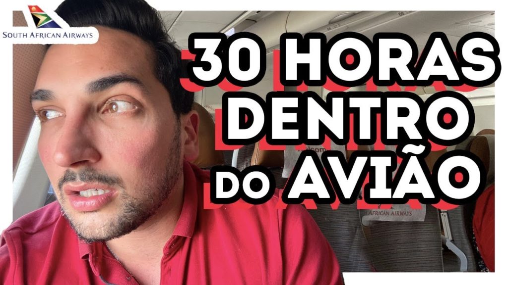 O QUE FAZER DENTRO DO AVIÃO? Voando de HONG KONG ao BRASIL passando pela ÁFRICA - Estevam Pelo Mundo