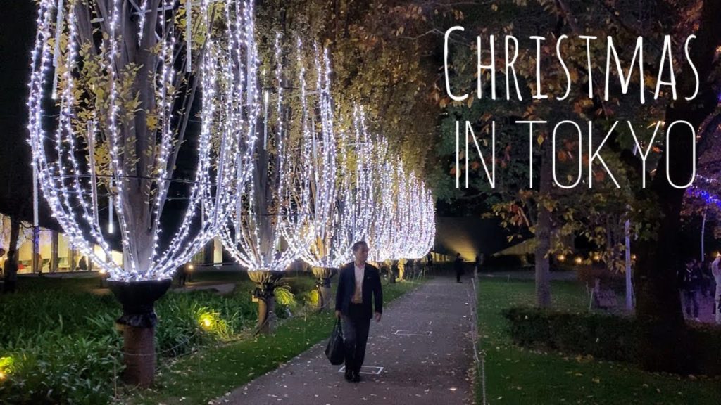 This is Christmas in Tokyo Japan