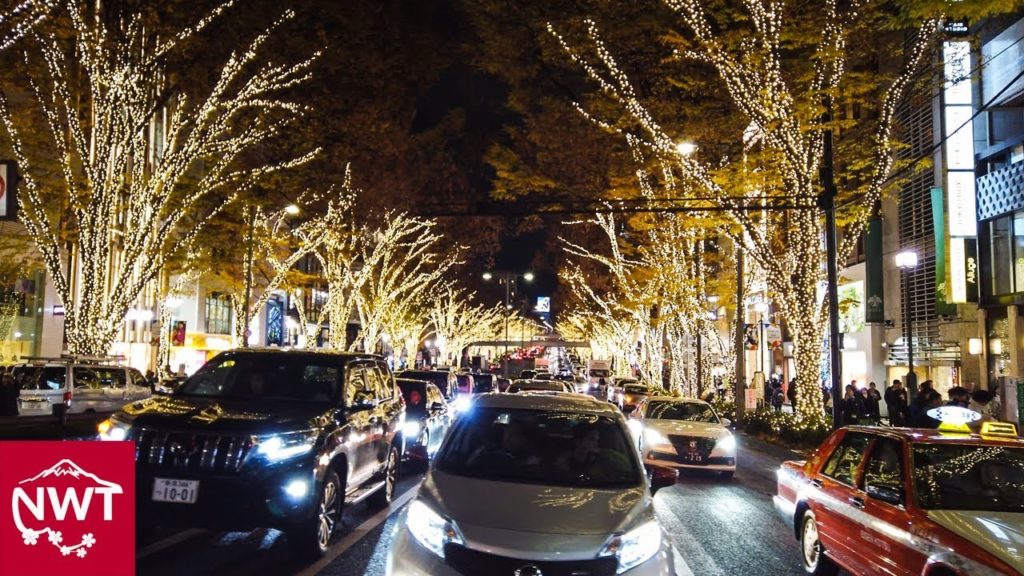 Omotesando Christmas Lights And Google Pixel Presents Magic Illumination