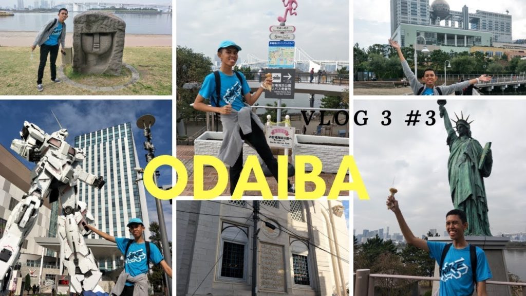 Japan Vlog-3 *part 3 | Odaiba - The beautiful place🏖️🗽