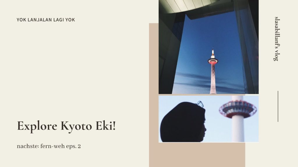 Stasiun Apa Bandara?! Main dan Jalan di Kyoto Eki, Jepang! + Cara Top up ICOCA!