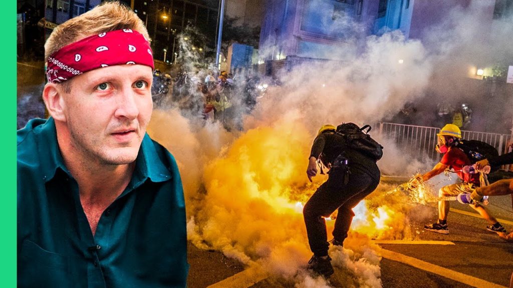 Surviving Hong Kong! DARING Food Tour Amid Escalating Protests!