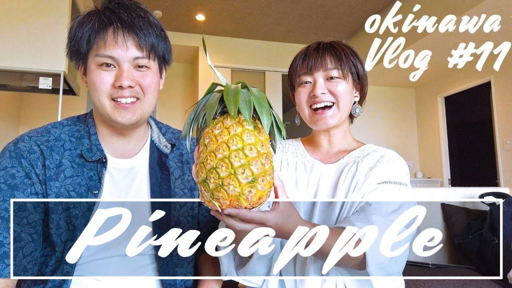 【沖縄 Vlog #11】日本一のパイナップル丸ごとかぶりつく【沖縄名産】