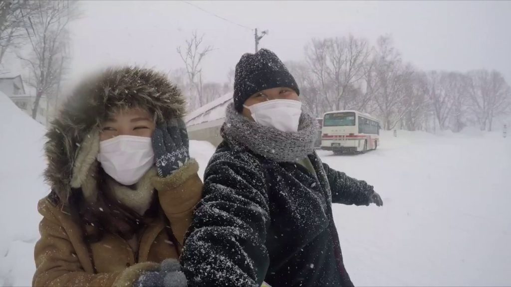 Snow in Otaru [tenguyama & Otaru canal]