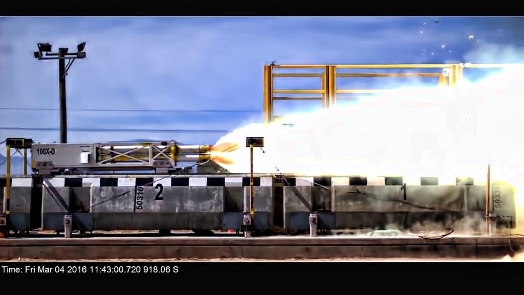 MagLev Rocket Sled Sets World Speed Record