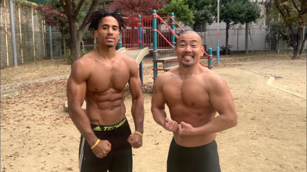 Osaka Japan calisthenics circuit training Collaberation