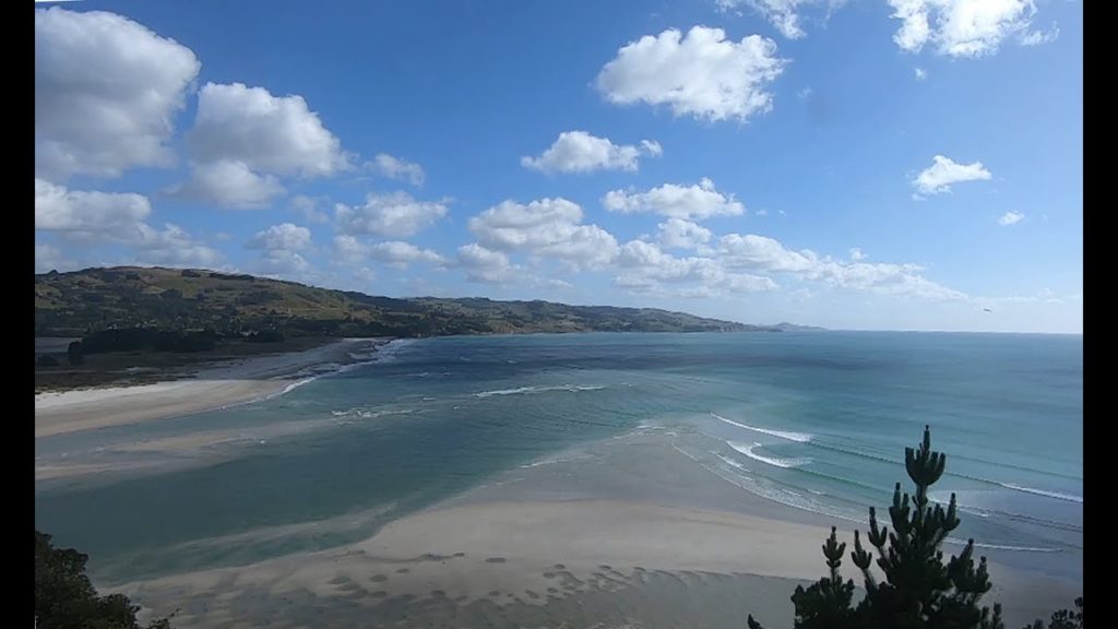 A Passengers View with Dunedin Railways "Seasider" excursion train (New Zealand)