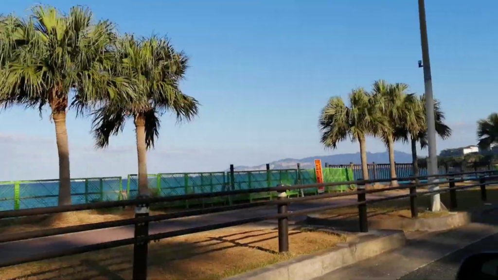 リゾートホテル ハレクラニ沖縄 付近 国道58号　（Near Resort Hotel Halekulani Okinawa Route 58 Drive, Okinawa Onna Village）