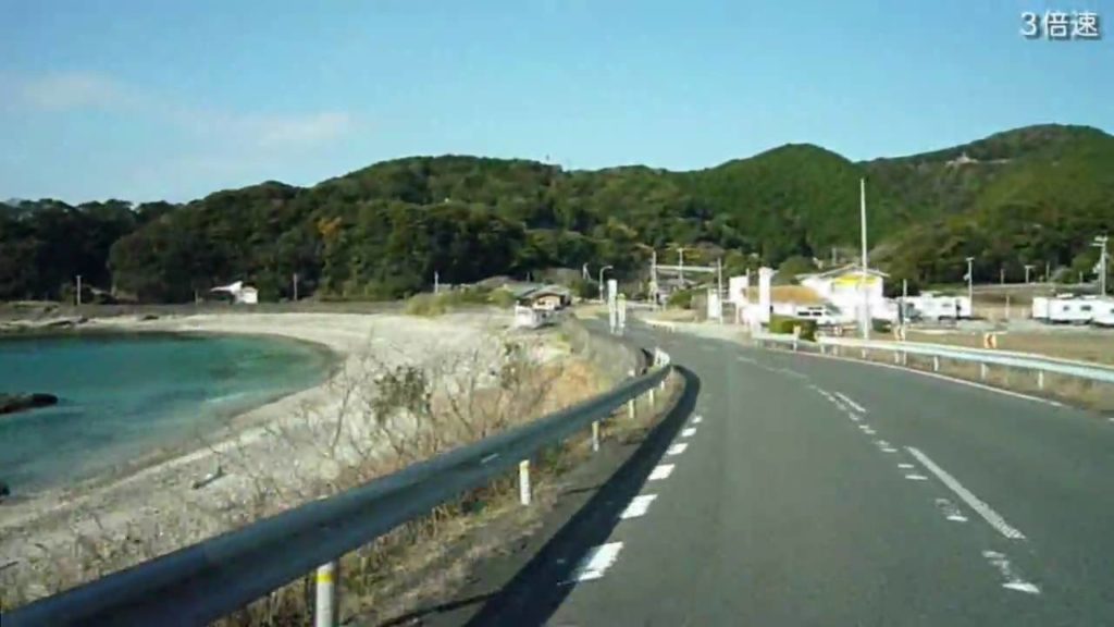 串本海中公園～すさみ町 (3倍速) R42 Nanki tour 5 of 7