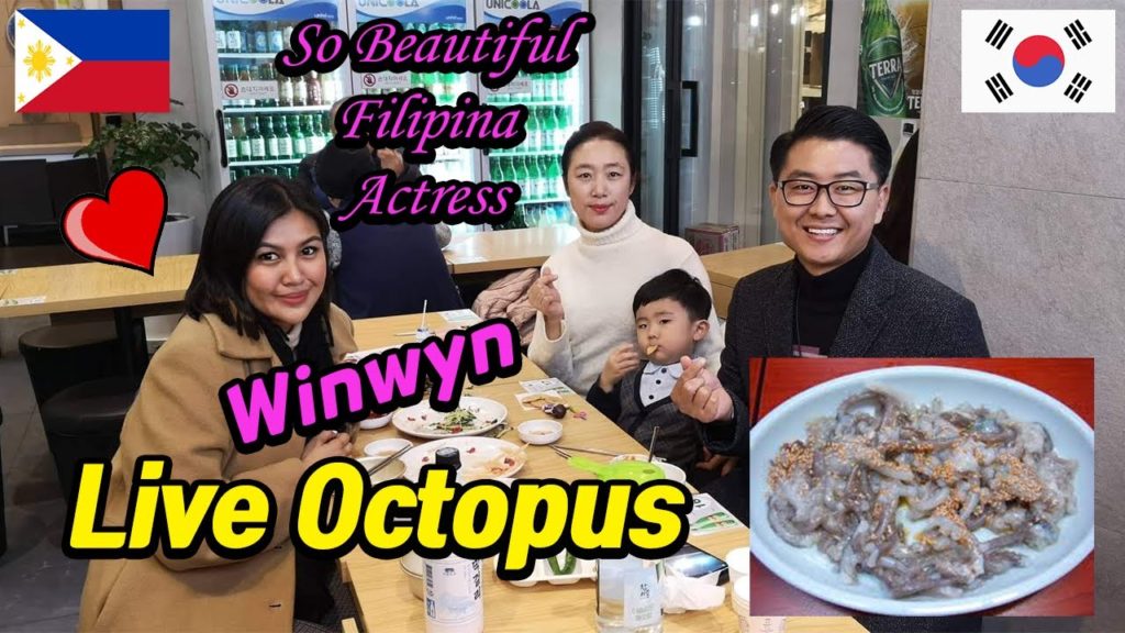 My family ate the live octopus with Winwyn in Gwangjang Market. My family ate the live octopus with Winwyn in Gwangjang Market.