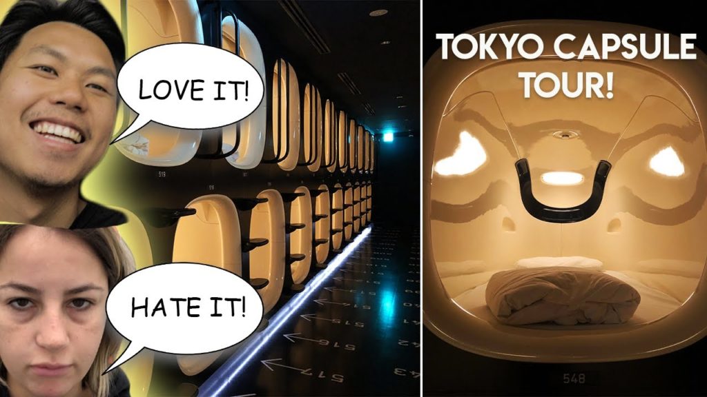 Male vs Female Tokyo Capsule Hotel Experience | Full Tour 9 hours capsule Shinjuku